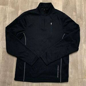 Mens Under‎ Armour Loose Fit Quarter Zip Pullover Jacket